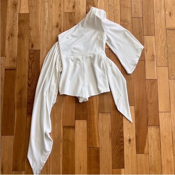 Michael Costello x REVOLVE Liesel Romper in White Size Small NWT - Picture 5 of 6